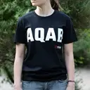 T-Shirt, Hemd, AQAB, schwarz