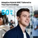 Headset Bluetooth EarFun Air Pro 4+, schwarz