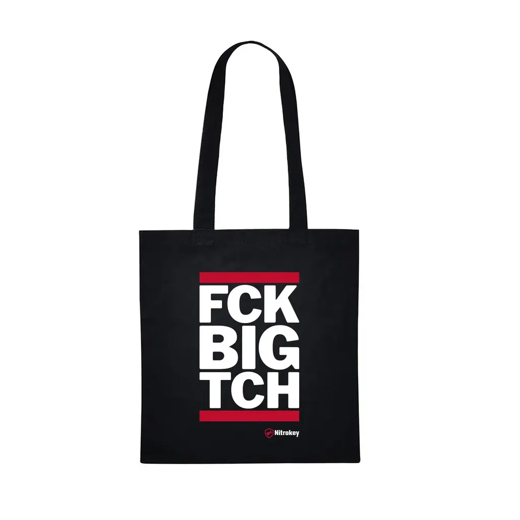 FCK BIG TCH Cotton Bag - A Statement That Accompanies You Everywhere