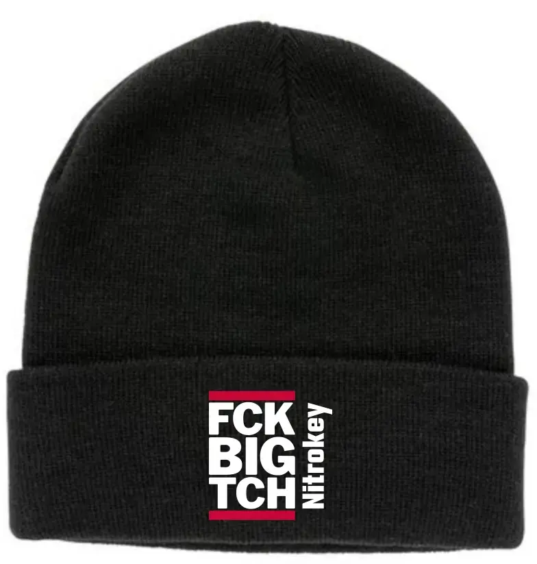 Beanie, FCK BIG TCH - Wear Your Protest