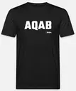 T-Shirt, AQAB, Black