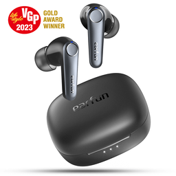 Headset Bluetooth EarFun Air Pro 3, schwarz