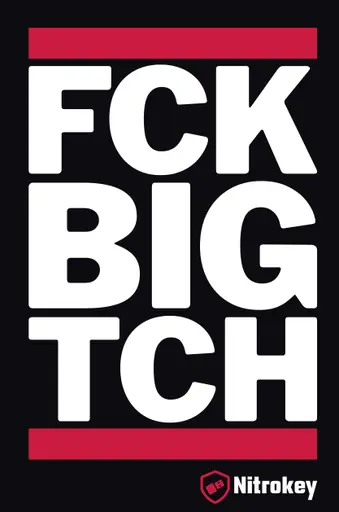 [PR00003] Aufkleber FCK BIG TCH