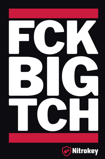 Sticker FCK BIG TCH