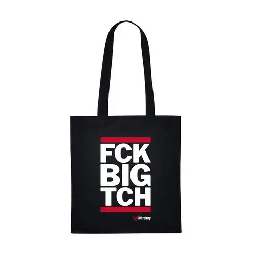 FCK BIG TCH Baumwolltasche - Ein Statement das dich überall hin begleitet