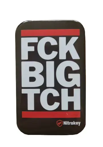 [PR00150] FCK BIG TCH Button - Ein Statement das dich überall hin begleitet